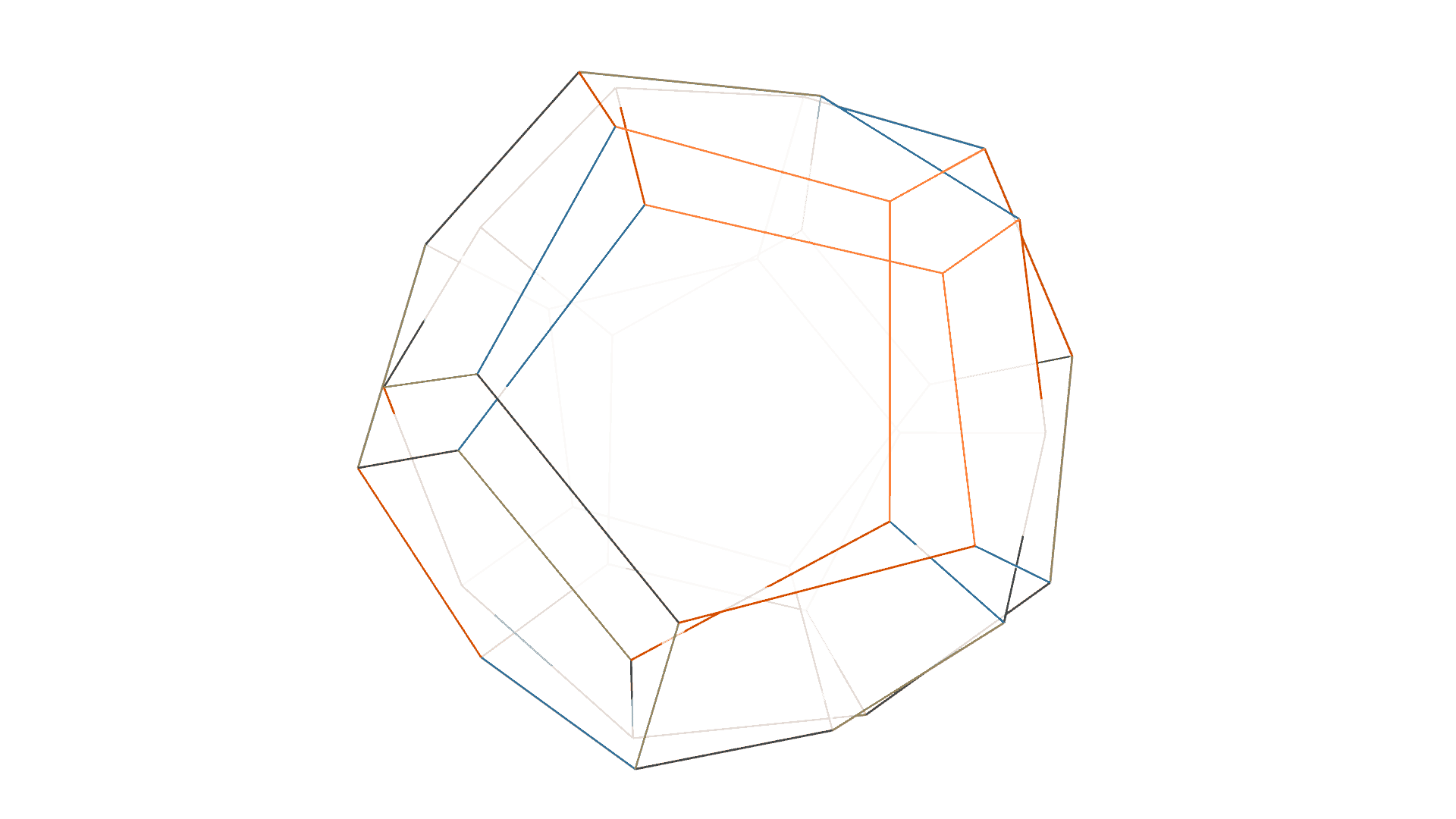 Thumbnail of Decagonal Double Cover Dodecahedral Net